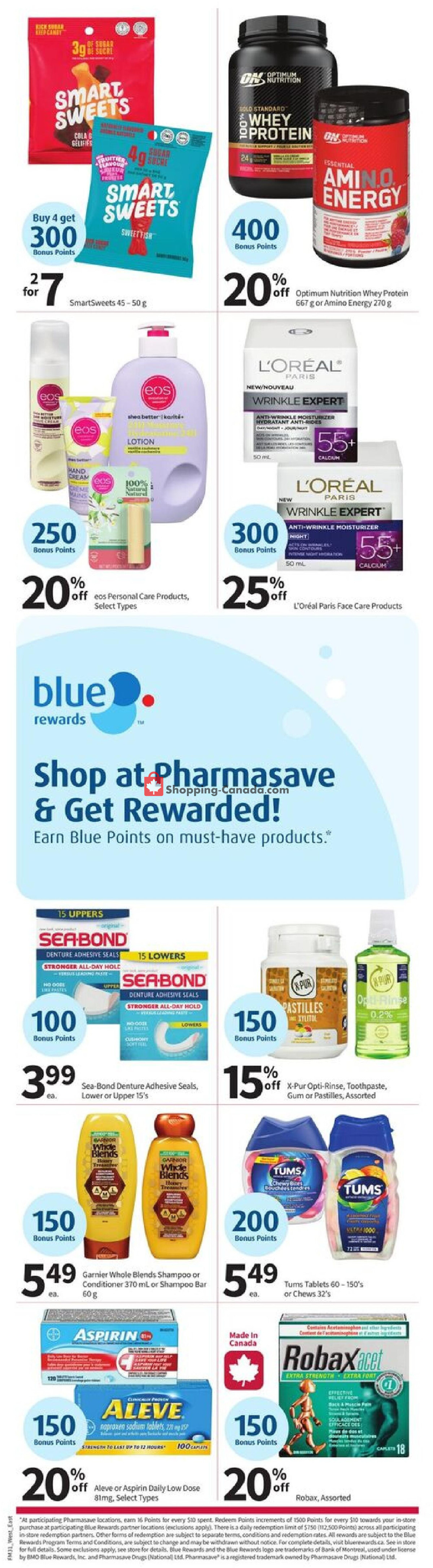 Pharmasave flyer from Friday July 31, 2026 to Thursday August 13, 2026 - page 7