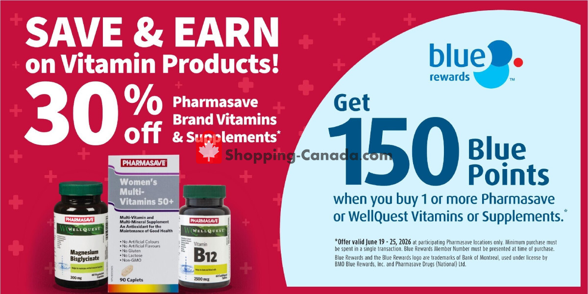 Pharmasave flyer from Friday June 19, 2026 to Thursday July 2, 2026 - page 2