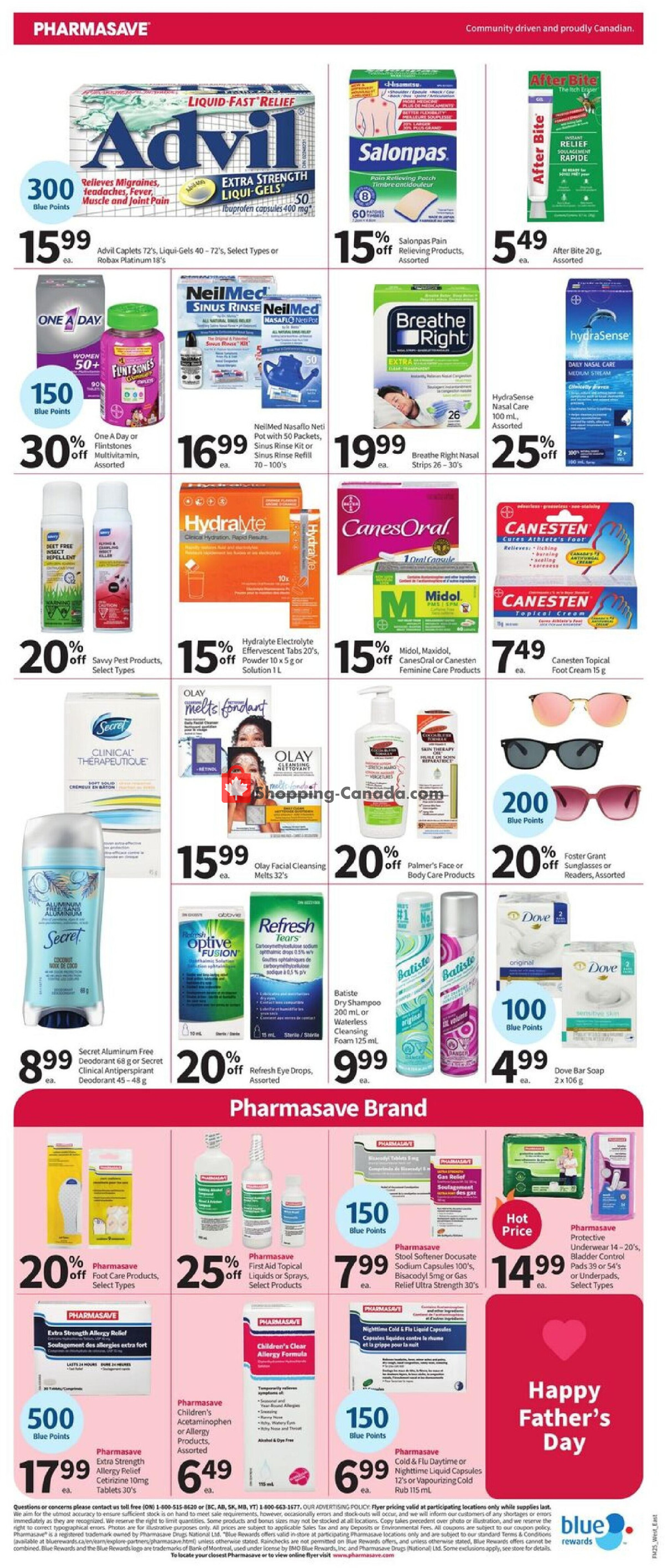 Pharmasave flyer from Friday June 19, 2026 to Thursday July 2, 2026 - page 4