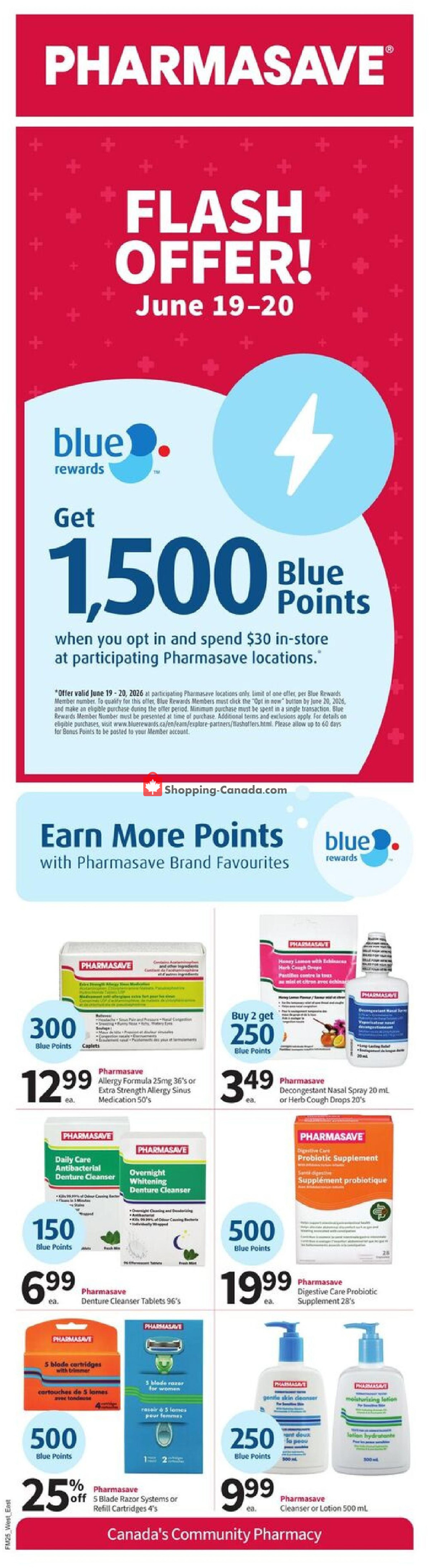 Pharmasave flyer from Friday June 19, 2026 to Thursday July 2, 2026 - page 6