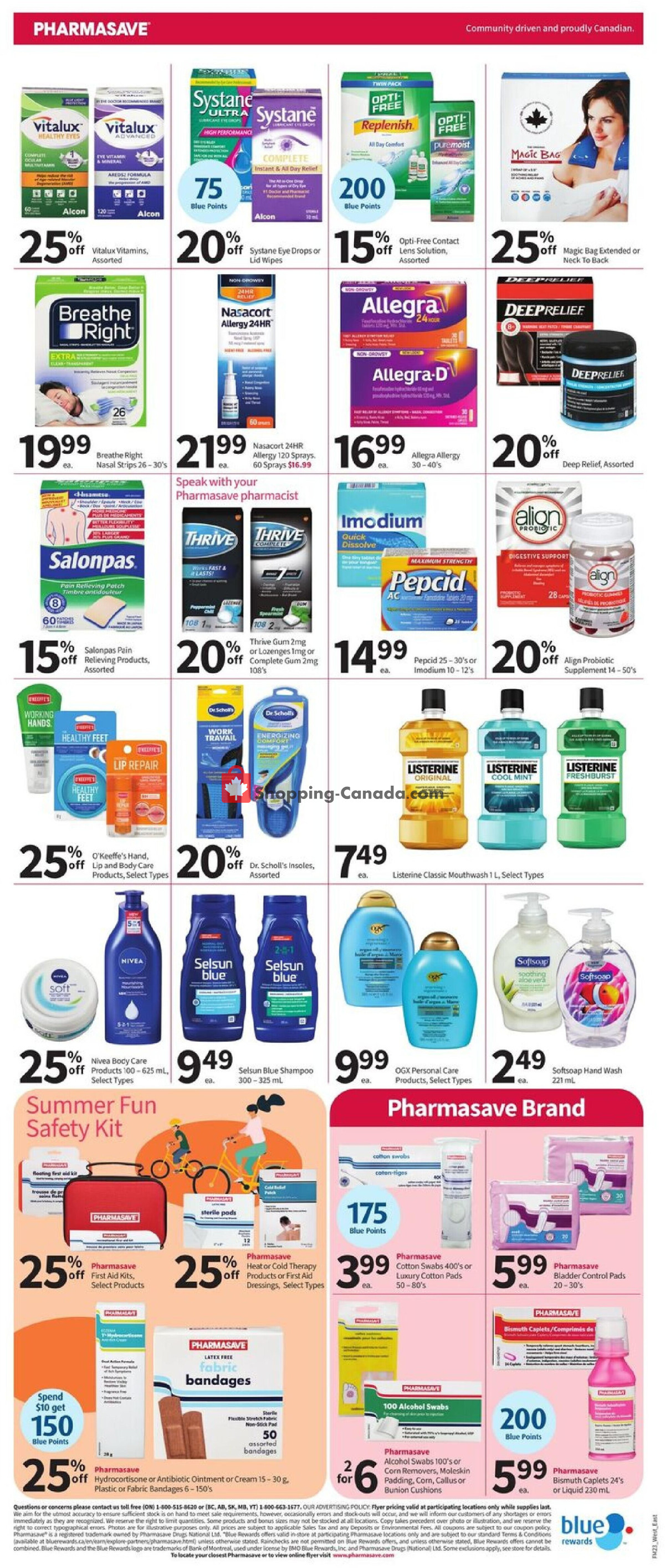 Pharmasave flyer from Friday June 5, 2026 to Thursday June 18, 2026 - page 4