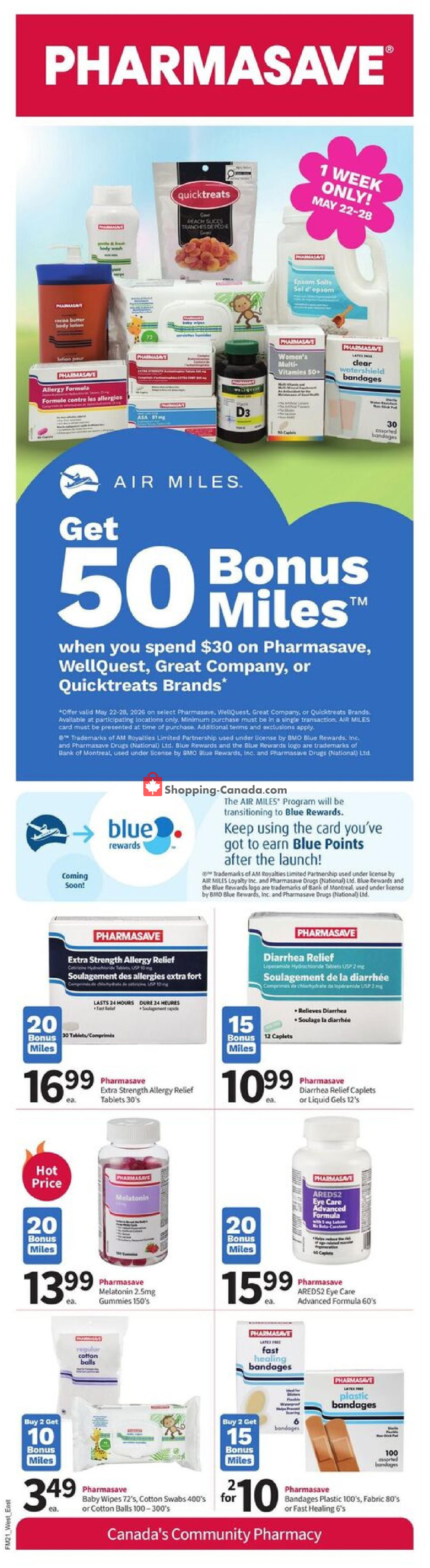 Pharmasave flyer from Friday May 22, 2026 to Thursday May 28, 2026 - page 6