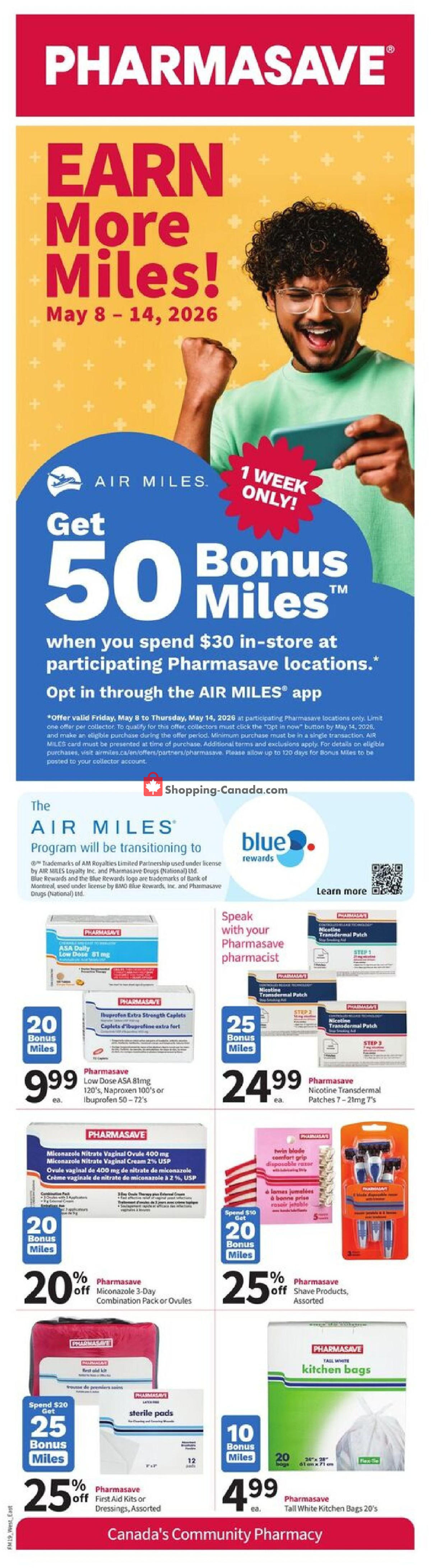 Pharmasave flyer from Friday May 8, 2026 to Thursday May 21, 2026 - page 6
