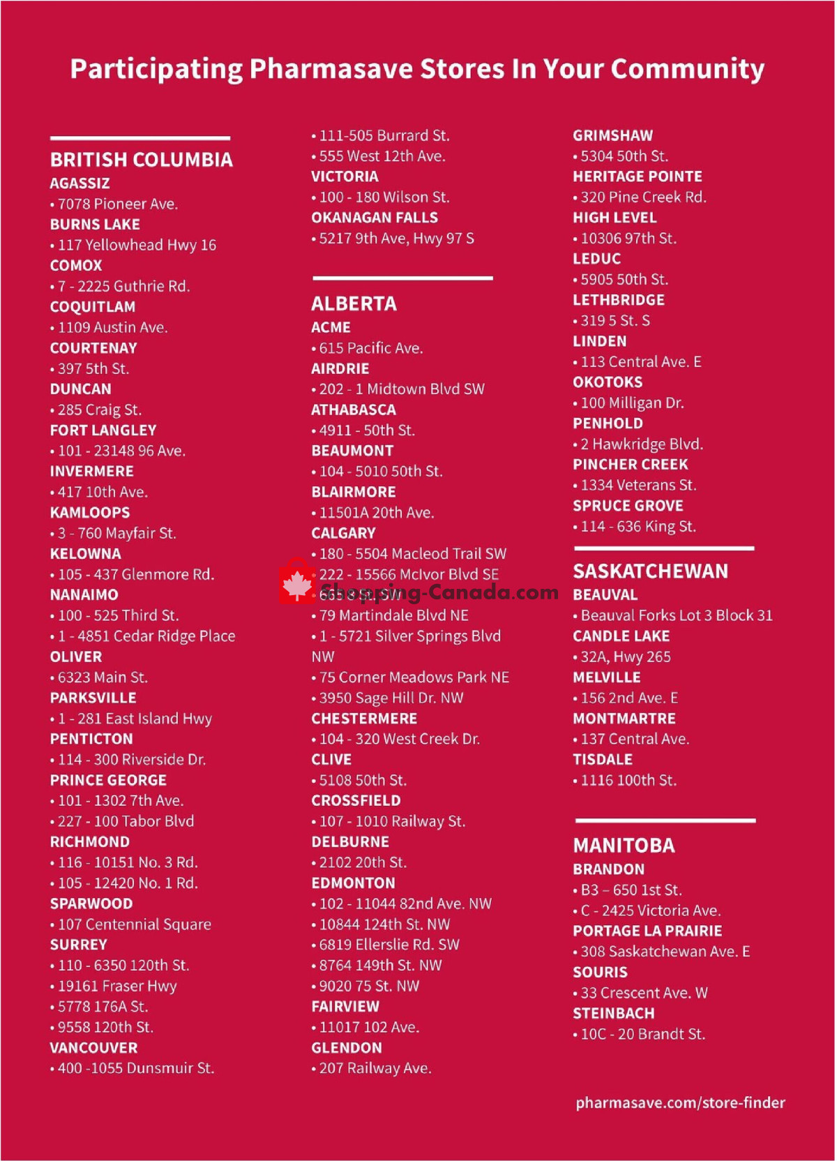 Pharmasave flyer from Friday May 8, 2026 to Thursday May 21, 2026 - page 9