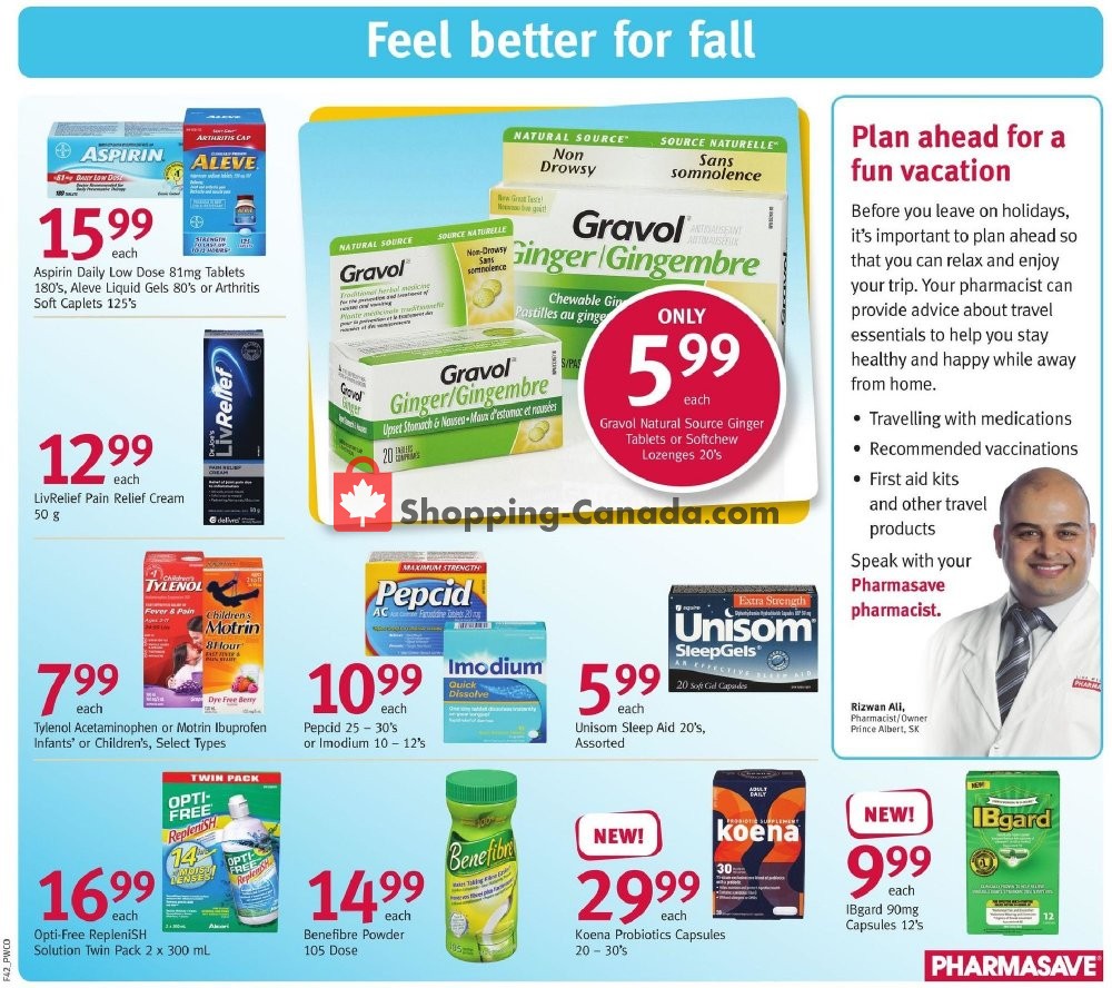 Pharmasave flyer from Friday October 19, 2018 to Thursday October 25, 2018 - page 11