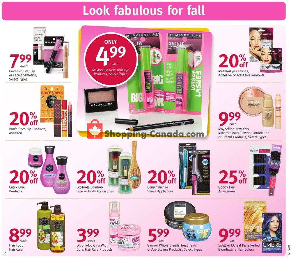 Pharmasave flyer from Friday October 19, 2018 to Thursday October 25, 2018 - page 3