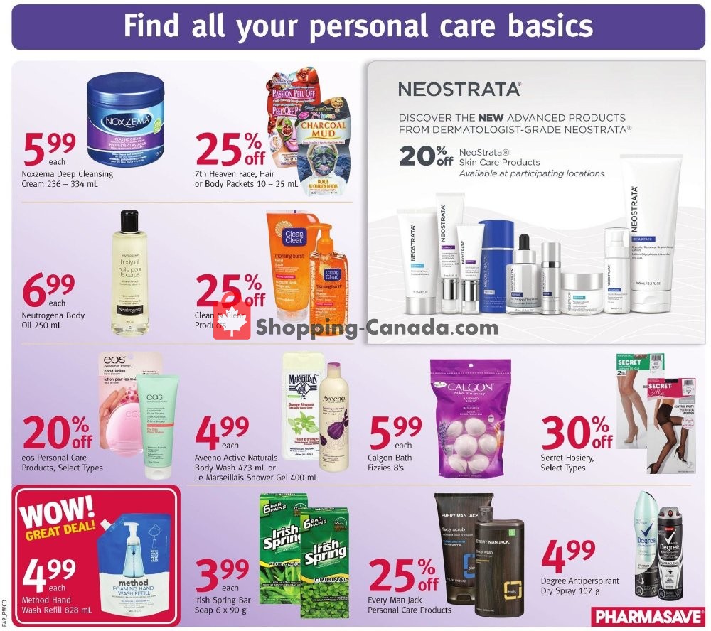 Pharmasave flyer from Friday October 19, 2018 to Thursday October 25, 2018 - page 5