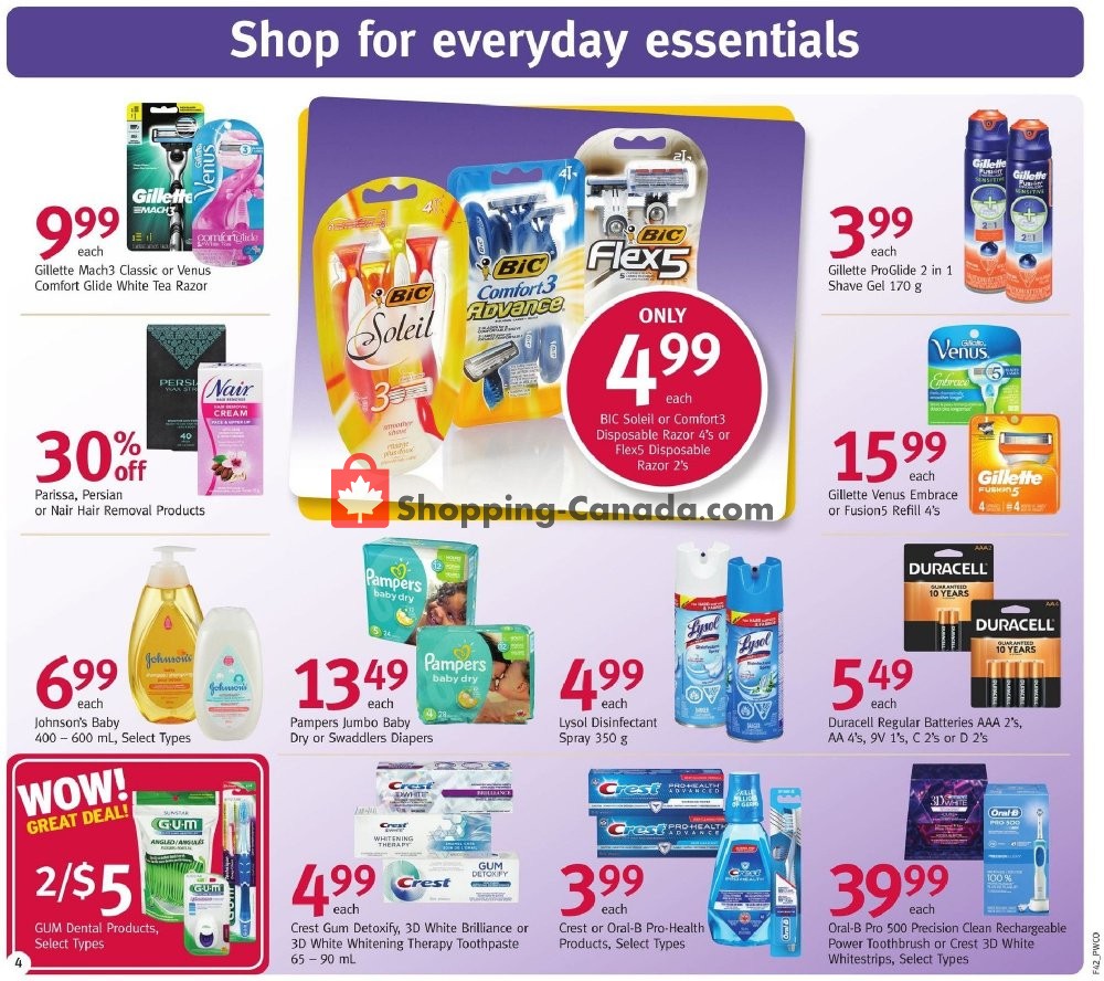 Pharmasave flyer from Friday October 19, 2018 to Thursday October 25, 2018 - page 6