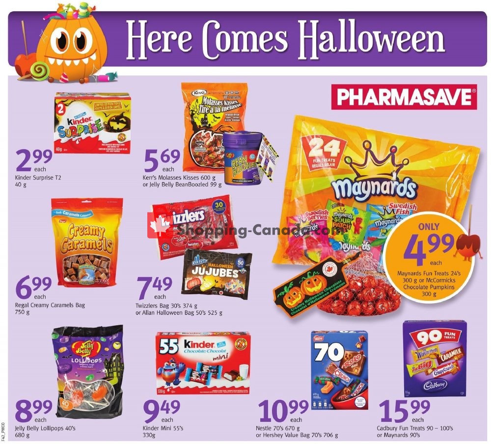Pharmasave flyer from Friday October 19, 2018 to Thursday October 25, 2018 - page 7