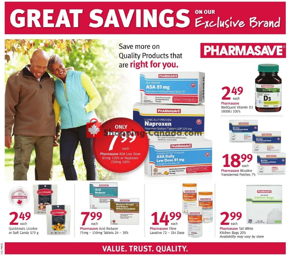 Pharmasave flyer from Friday October 26, 2018 to Thursday November 1, 2018 - page 5