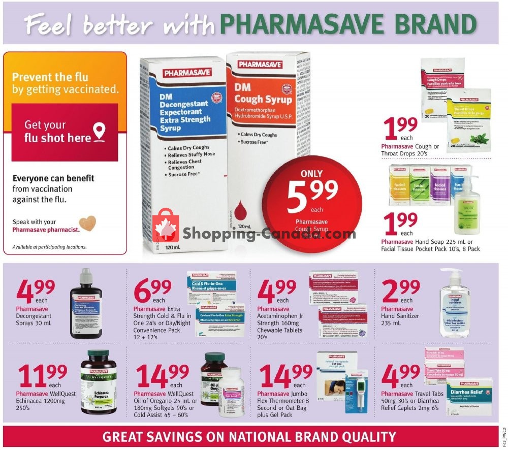 Pharmasave flyer from Friday October 26, 2018 to Thursday November 1, 2018 - page 7