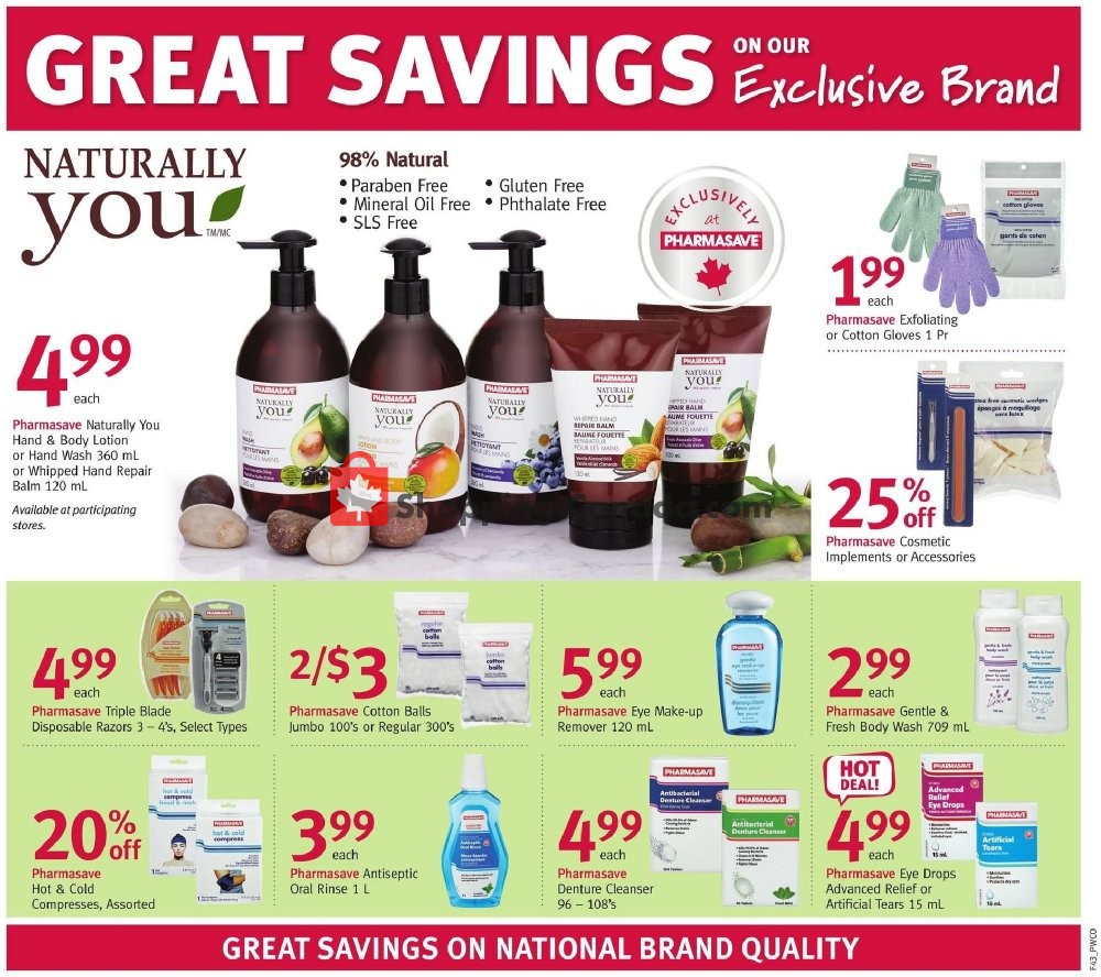 Pharmasave flyer from Friday October 26, 2018 to Thursday November 1, 2018 - page 9