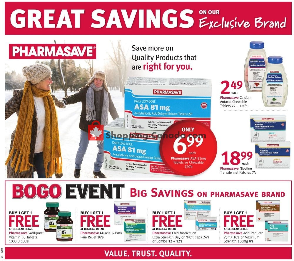 Pharmasave flyer from Friday January 4, 2019 to Thursday January 10, 2019 - page 6