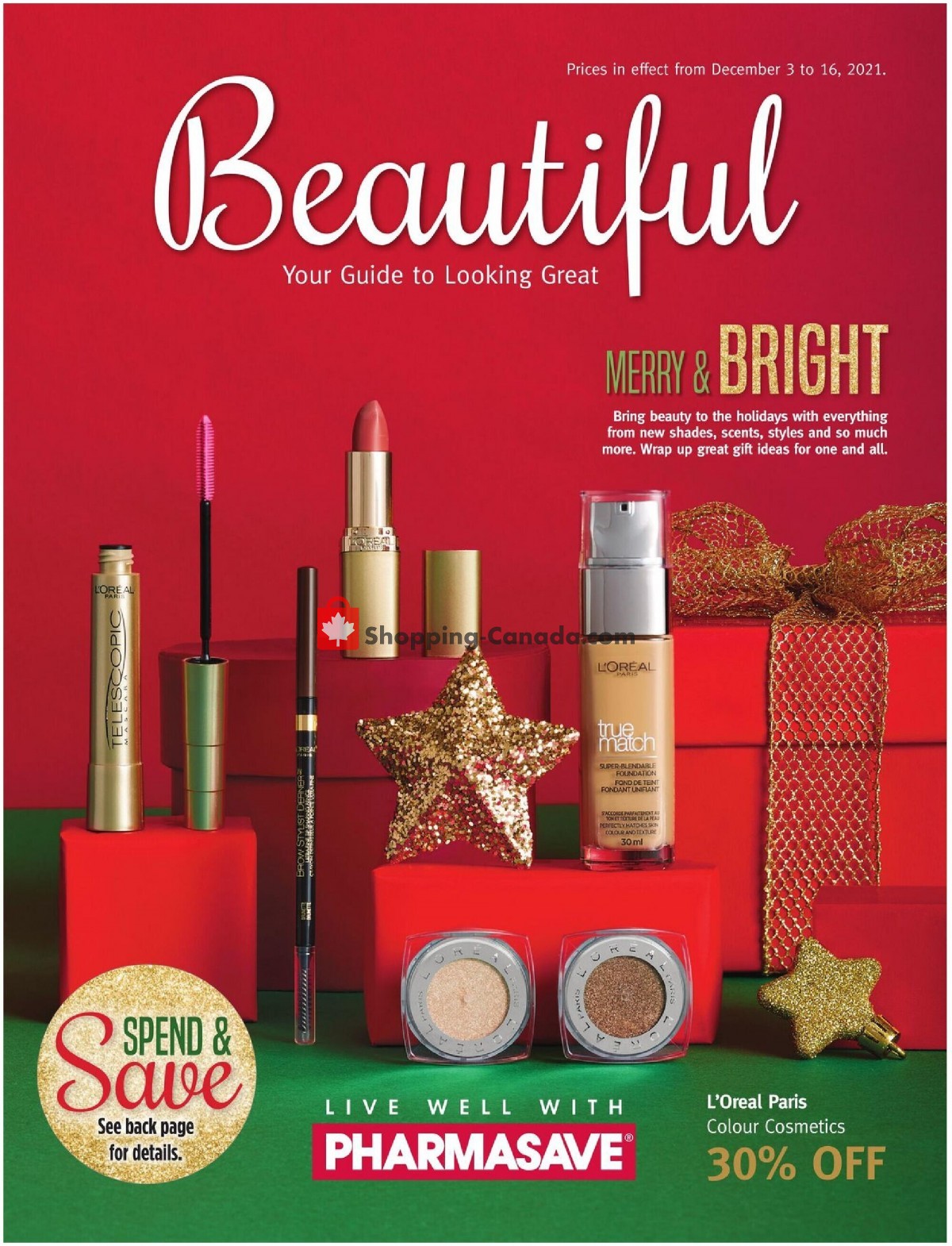 Pharmasave flyer from Friday December 3, 2021 to Thursday December 16, 2021 - page 1