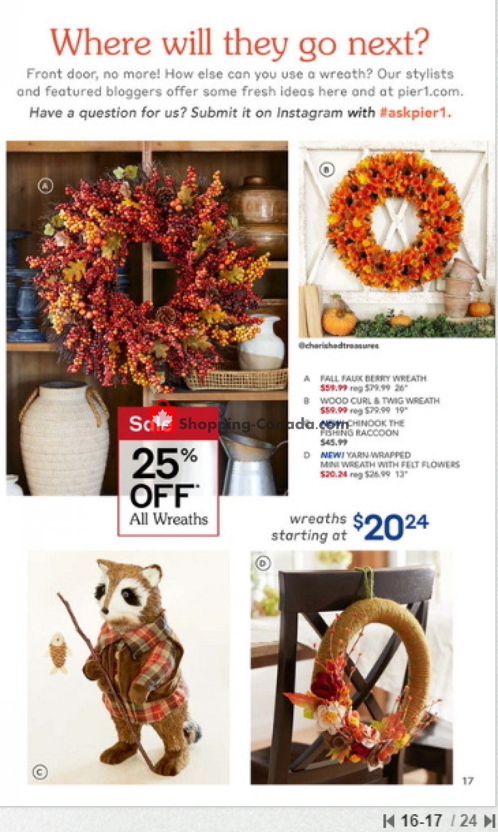Pier 1 Imports flyer from Saturday September 1, 2018 to Sunday September 30, 2018 - page 14