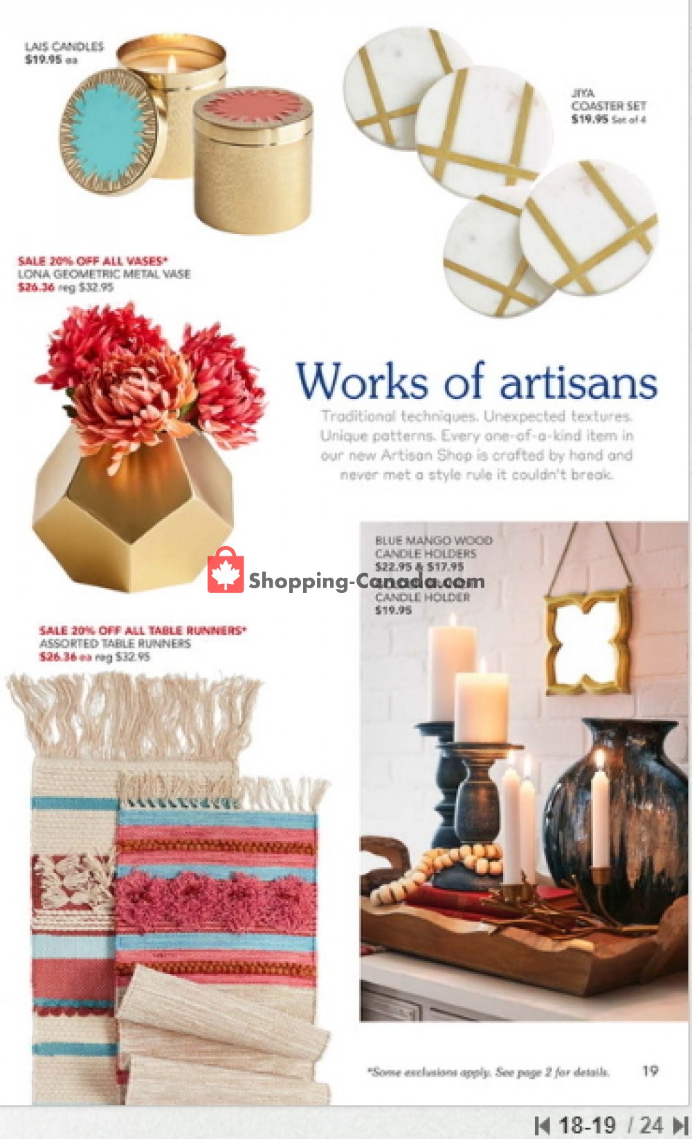 Pier 1 Imports flyer from Saturday September 1, 2018 to Sunday September 30, 2018 - page 16