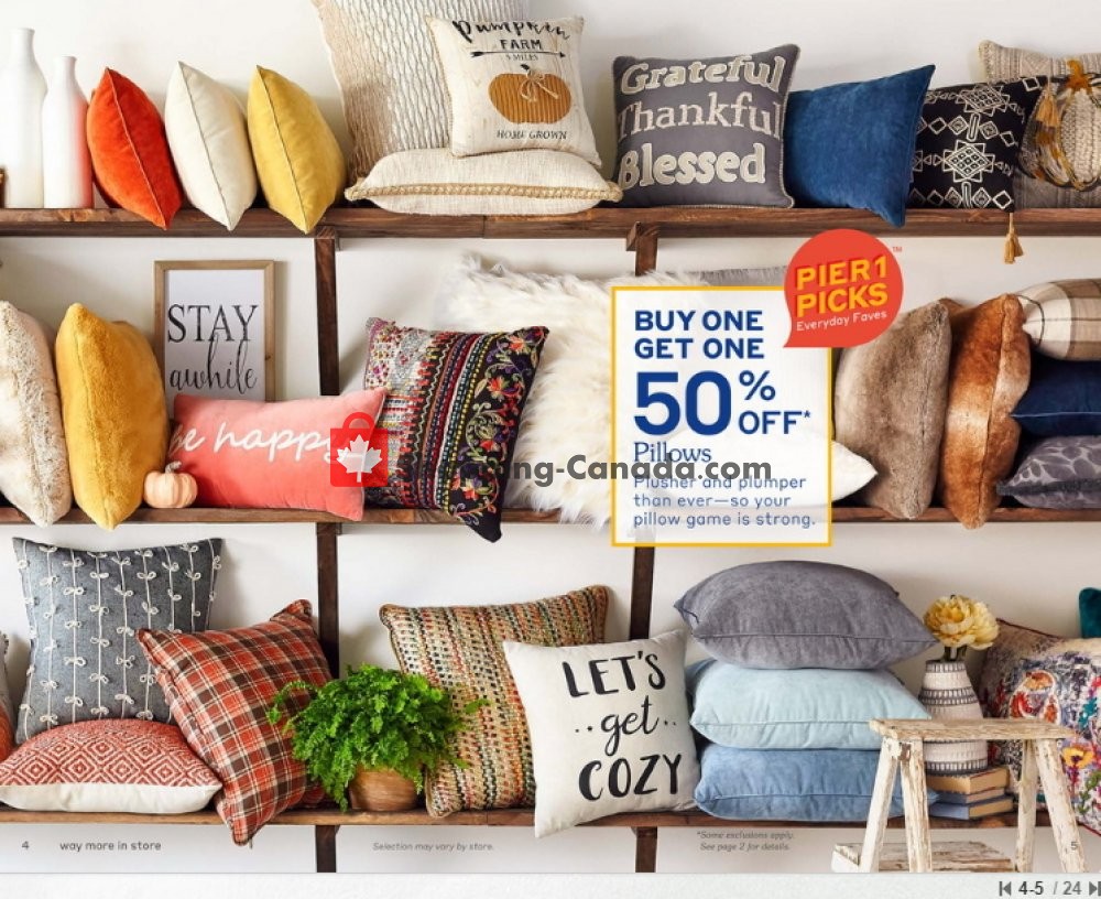 Pier 1 Imports flyer from Saturday September 1, 2018 to Sunday September 30, 2018 - page 4