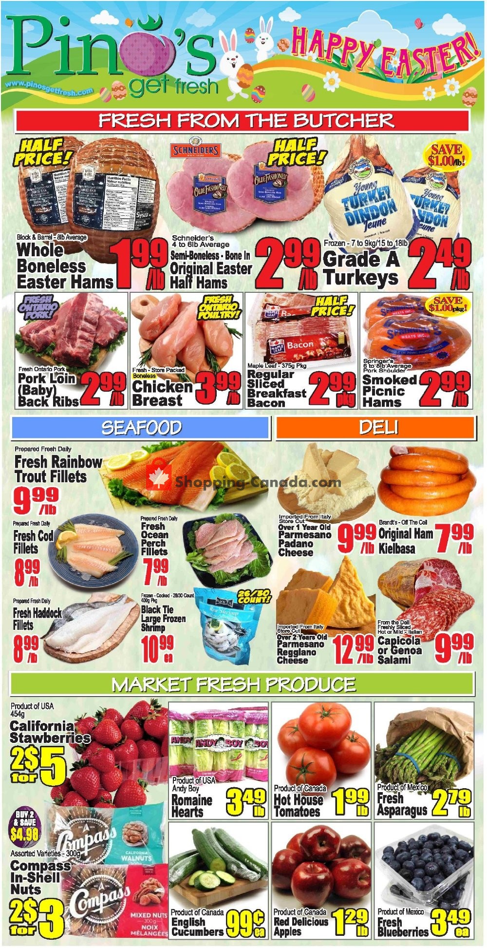 Pino's flyer from Saturday April 13, 2019 to Friday April 19, 2019 - page 1