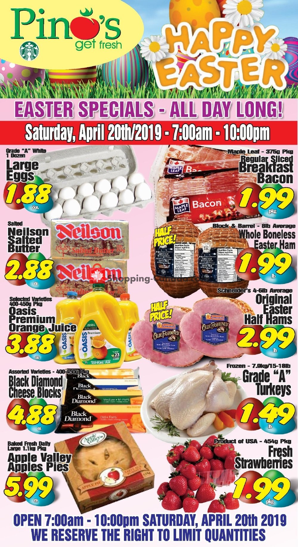Pino's flyer from Friday April 19, 2019 to Saturday April 20, 2019 - page 1