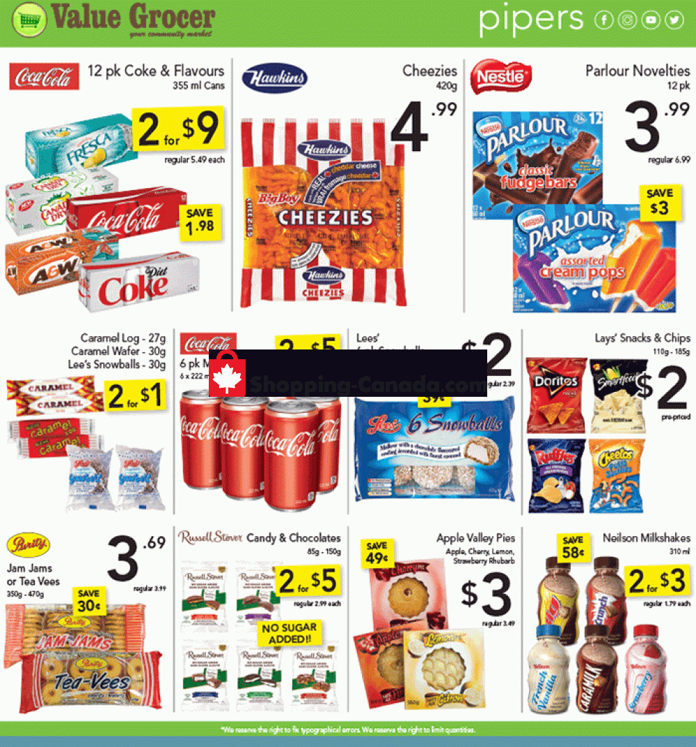 Pipers Superstore flyer from Thursday September 12, 2019 to Wednesday September 18, 2019 - page 8