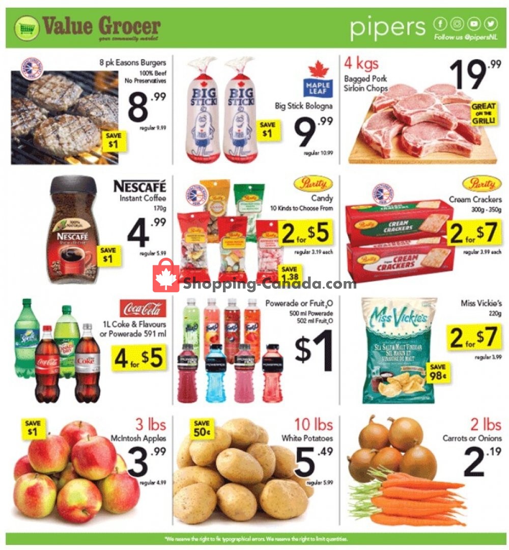 Pipers Superstore flyer from Thursday July 9, 2020 to Wednesday July 15, 2020 - page 4