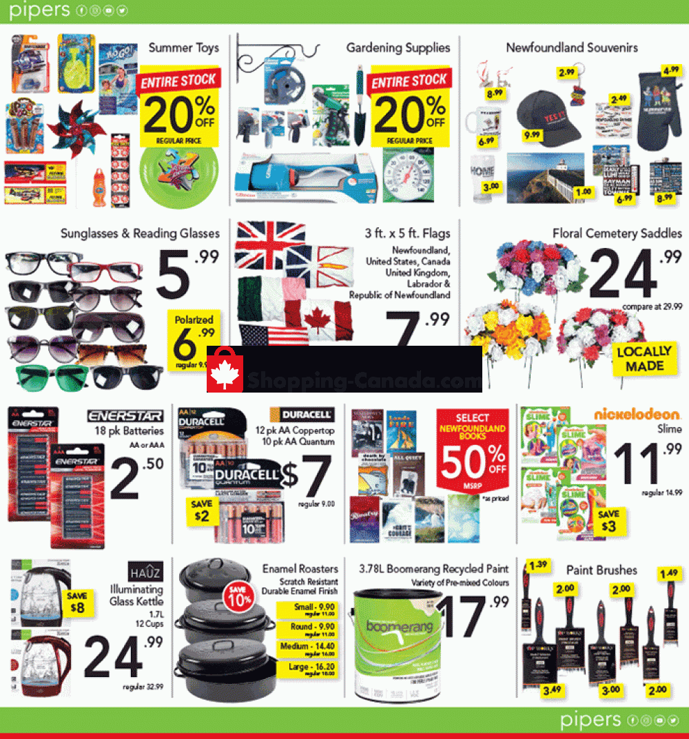 Pipers Superstore flyer from Thursday July 11, 2019 to Wednesday July 17, 2019 - page 2