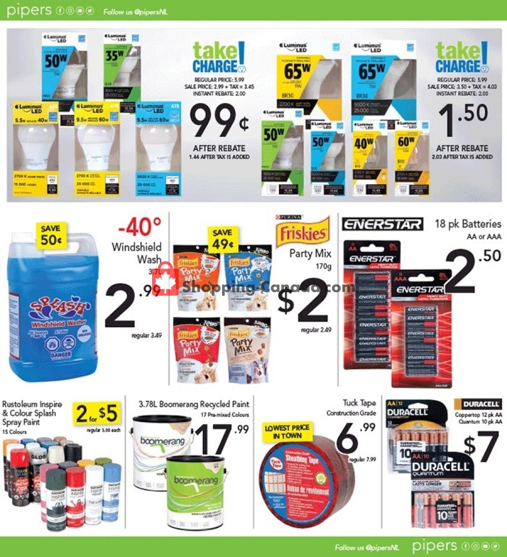 Pipers Superstore flyer from Thursday October 17, 2019 to Wednesday October 23, 2019 - page 2