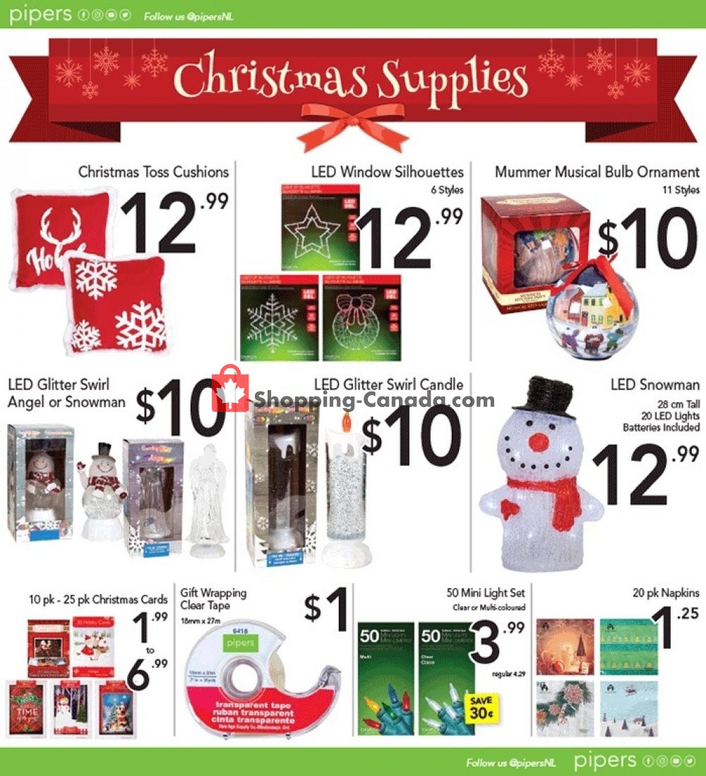 Pipers Superstore flyer from Thursday October 17, 2019 to Wednesday October 23, 2019 - page 3