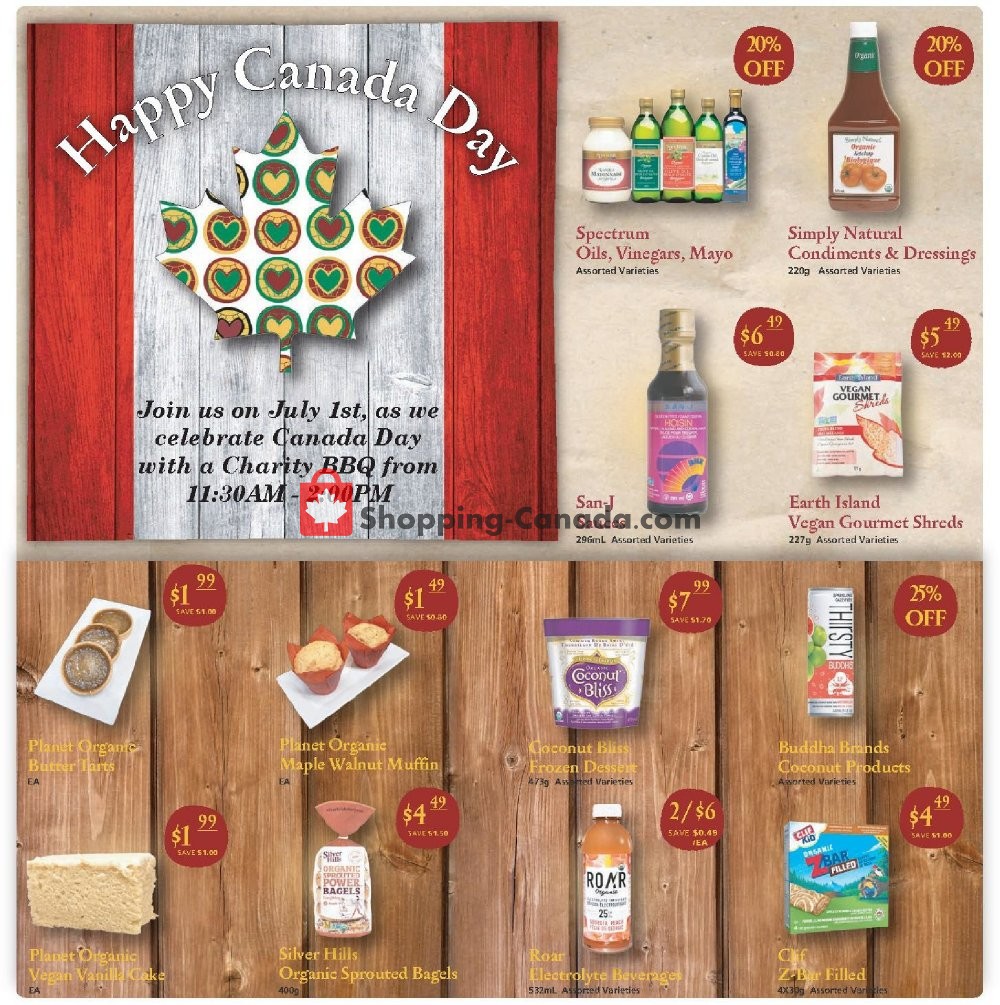 Planet Organic Market flyer from Wednesday June 26, 2019 to Tuesday July 30, 2019 - page 2