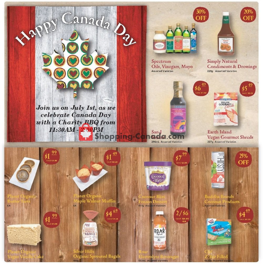 Planet Organic Market flyer from Wednesday June 26, 2019 to Tuesday July 30, 2019 - page 2