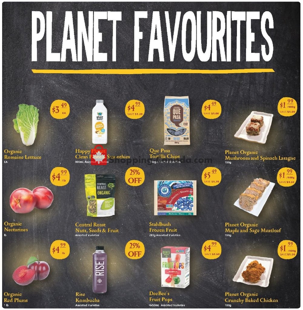 Planet Organic Market flyer from Wednesday June 26, 2019 to Tuesday July 30, 2019 - page 3