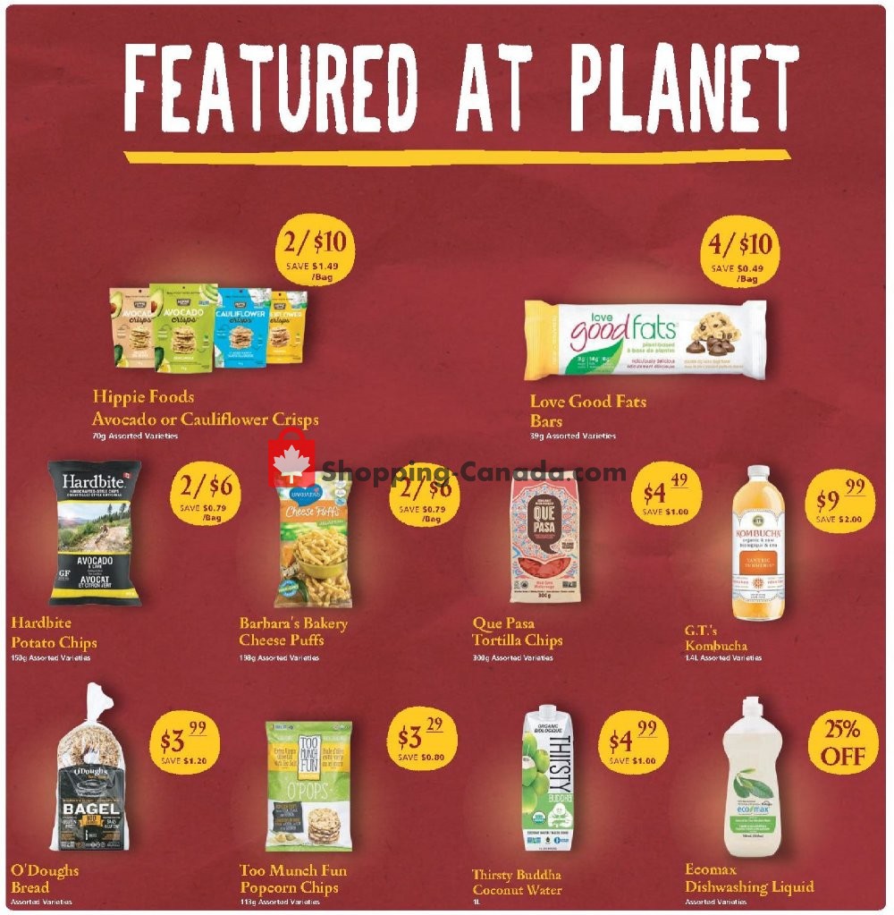 Planet Organic Market flyer from Wednesday January 30, 2019 to Tuesday February 26, 2019 - page 7
