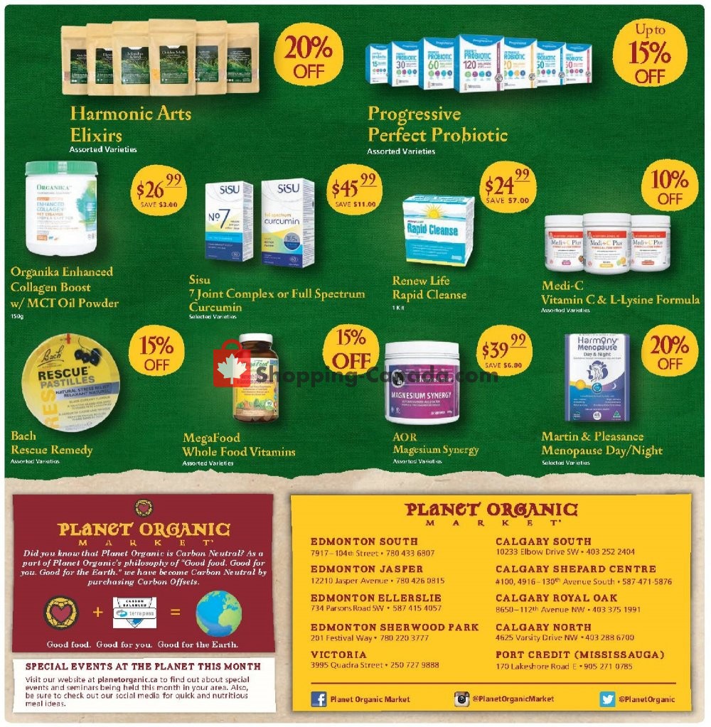 Planet Organic Market flyer from Wednesday January 30, 2019 to Tuesday February 26, 2019 - page 8