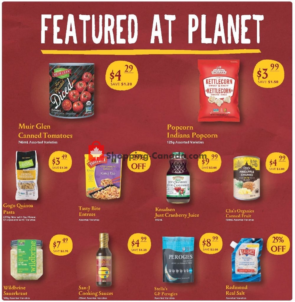 Planet Organic Market flyer from Wednesday April 3, 2019 to Tuesday April 30, 2019 - page 6