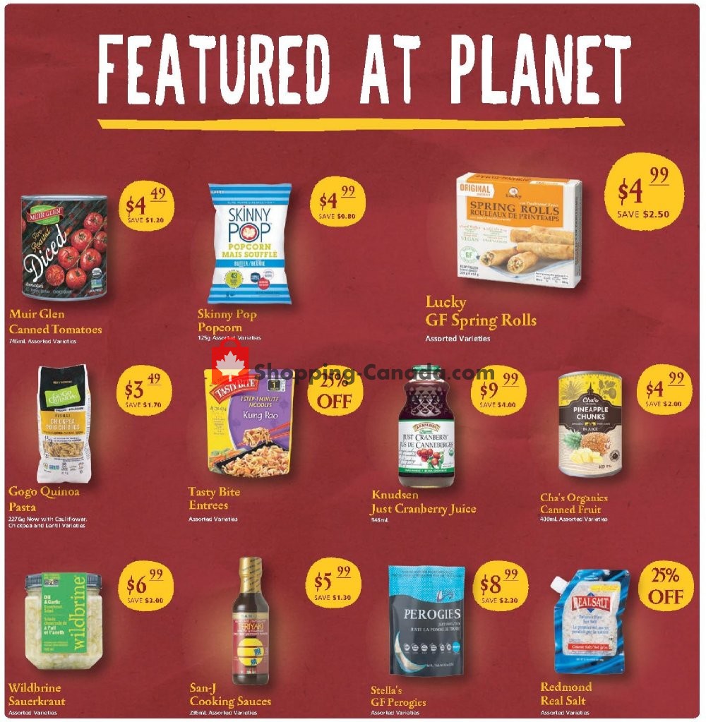 Planet Organic Market flyer from Wednesday April 3, 2019 to Tuesday April 30, 2019 - page 6