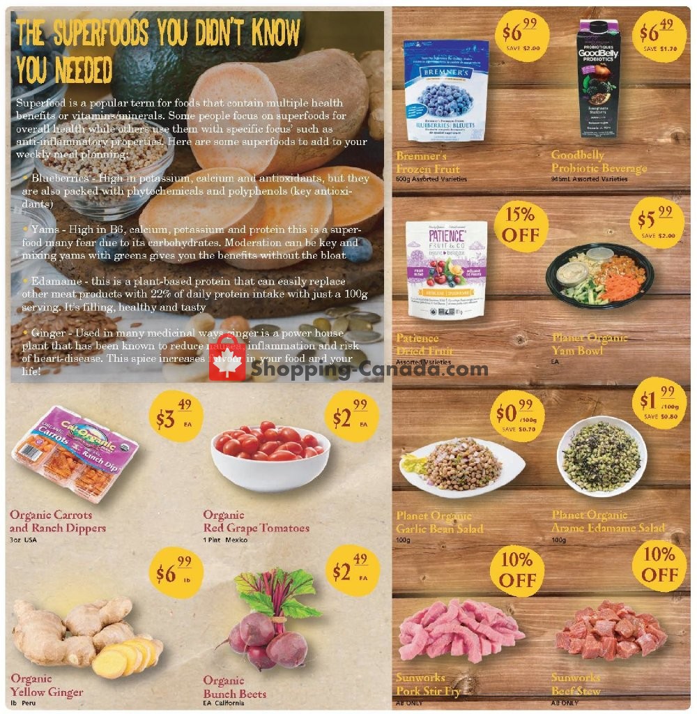 Planet Organic Market flyer from Wednesday February 27, 2019 to Tuesday April 2, 2019 - page 3