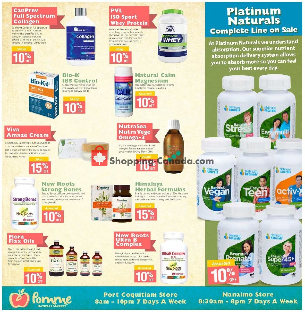 Pomme Natural Market flyer from Thursday April 30, 2020 to Wednesday June 3, 2020 - page 5
