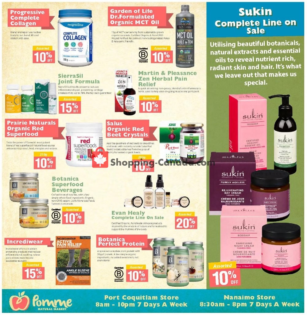 Pomme Natural Market flyer from Thursday July 2, 2020 to Wednesday July 29, 2020 - page 4
