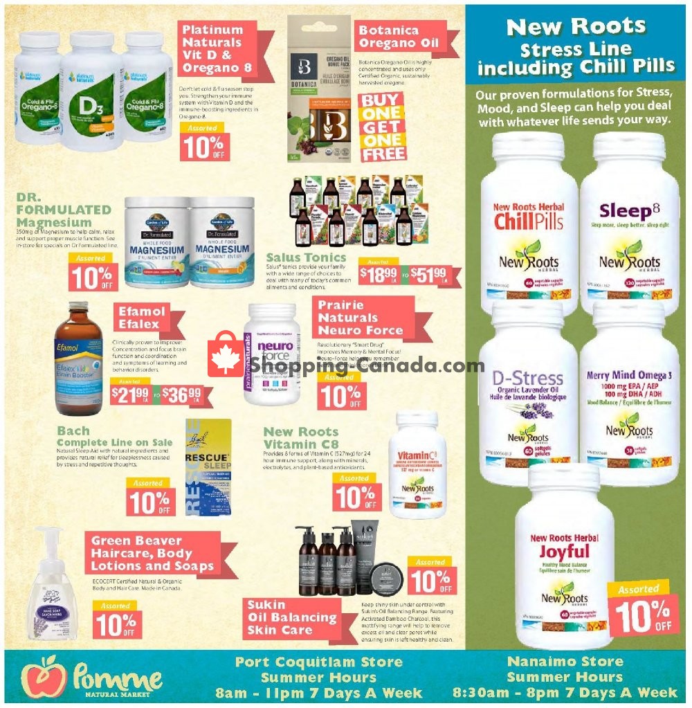 Pomme Natural Market flyer from Thursday September 5, 2019 to Wednesday October 2, 2019 - page 4