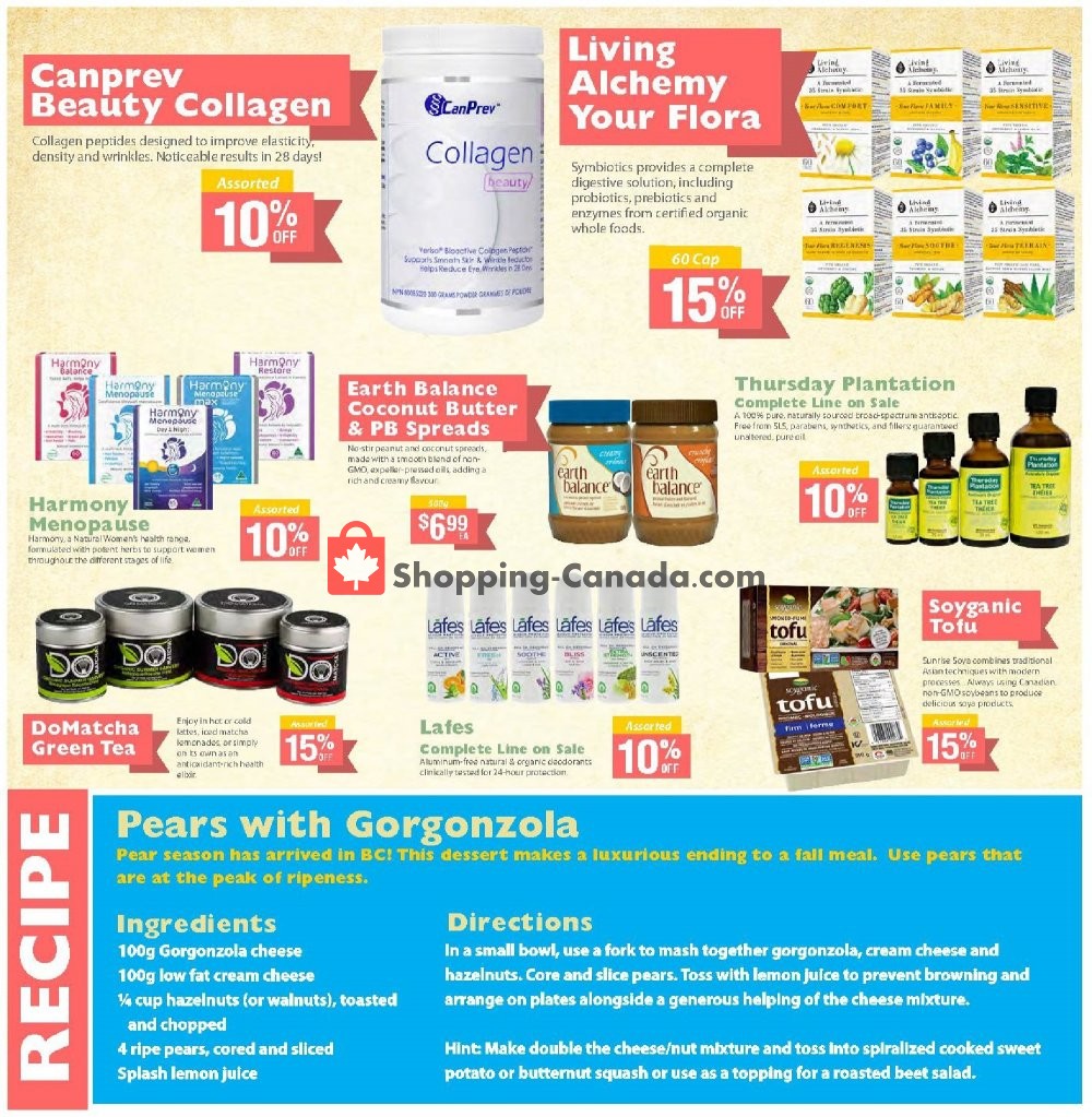 Pomme Natural Market flyer from Thursday September 5, 2019 to Wednesday October 2, 2019 - page 5