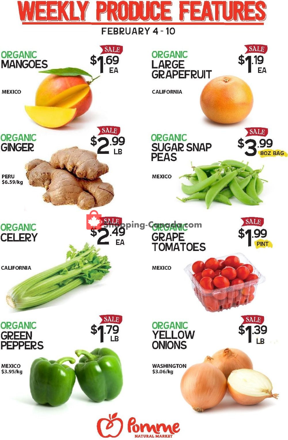 Pomme Natural Market flyer from Tuesday February 4, 2020 to Monday February 10, 2020 - page 1