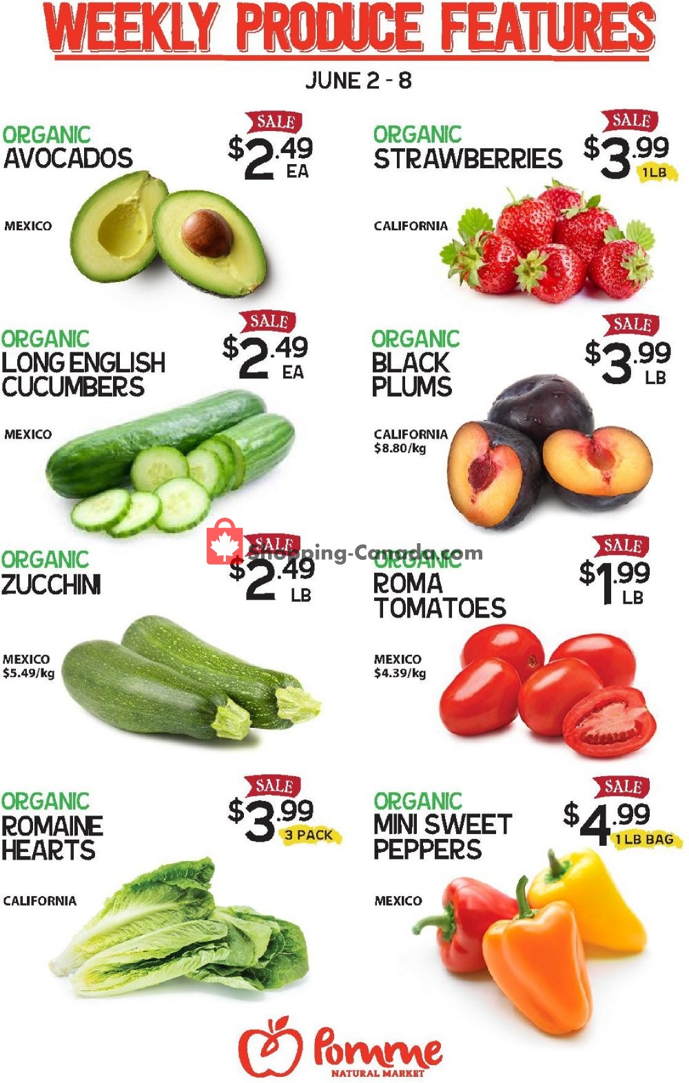 Pomme Natural Market flyer from Tuesday June 2, 2020 to Monday June 8, 2020 - page 1