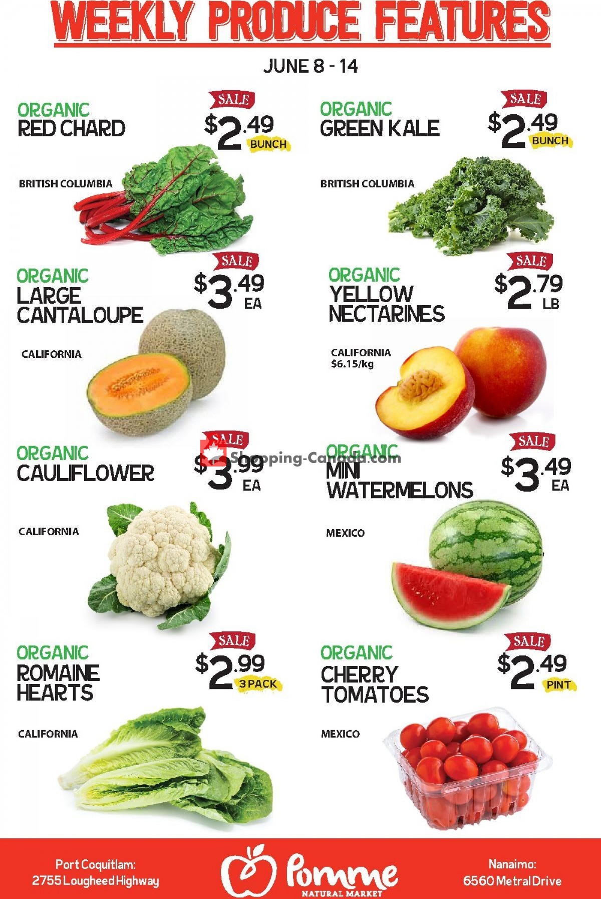 Pomme Natural Market flyer from Tuesday June 8, 2021 to Monday June 14, 2021 - page 1