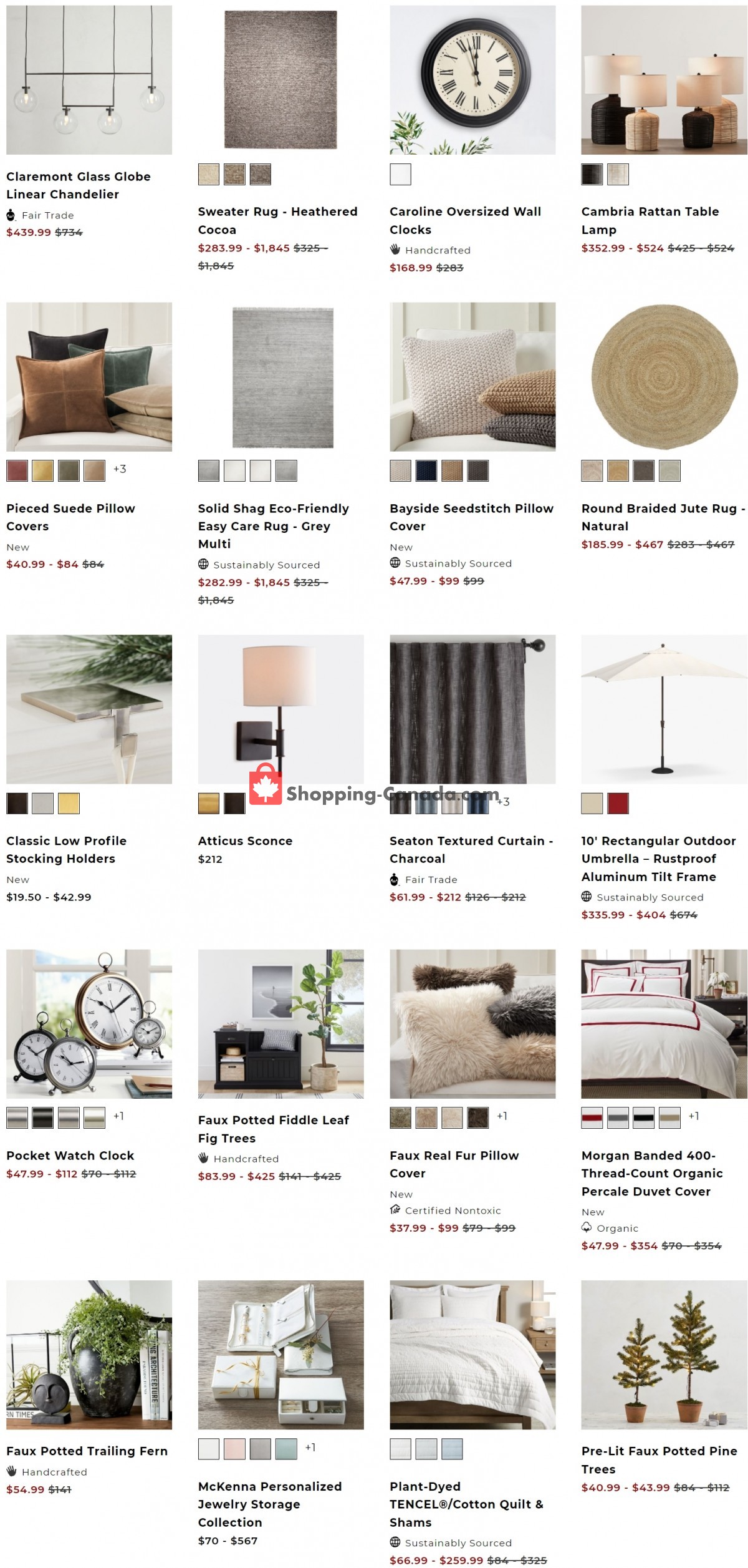 Pottery Barn flyer from Friday October 1, 2021 to Sunday October 31, 2021 - page 2