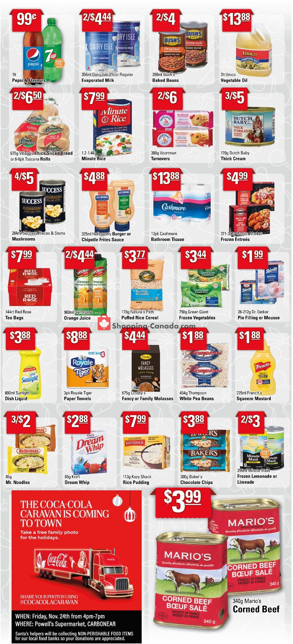 Powell's Supermarket flyer from Thursday November 23, 2023 to Wednesday November 29, 2023 - page 2