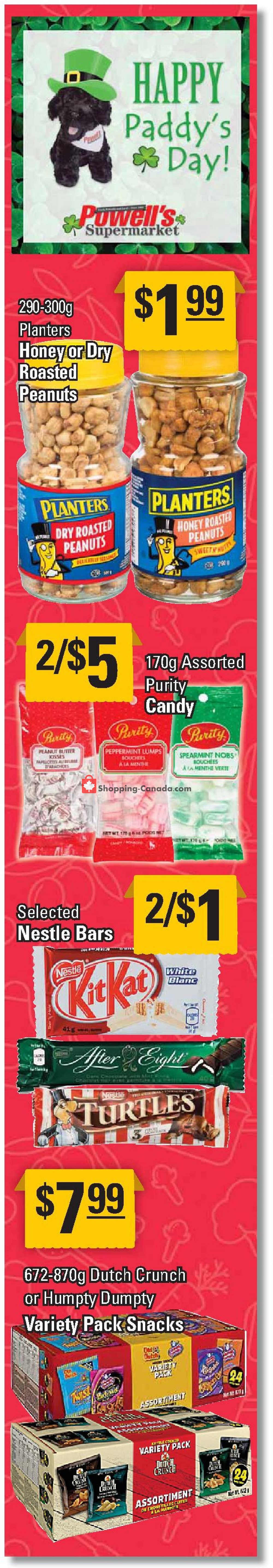 Powell's Supermarket flyer from Thursday March 14, 2019 to Wednesday March 20, 2019 - page 1