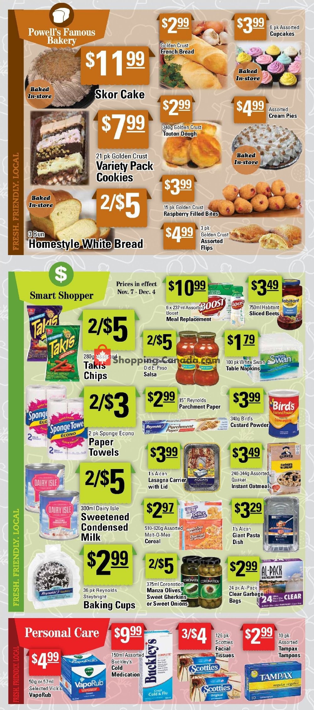 Powell's Supermarket flyer from Thursday November 7, 2019 to Wednesday November 13, 2019 - page 4
