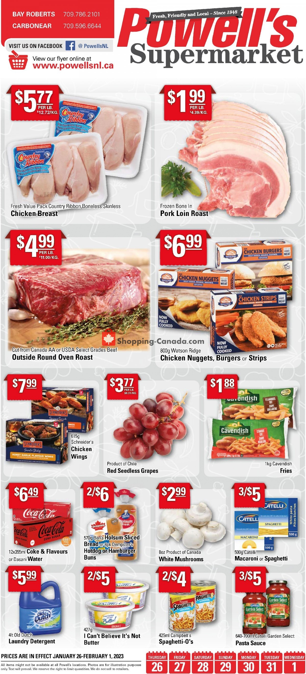 Powell's Supermarket flyer from Thursday January 26, 2023 to Wednesday February 1, 2023 - page 3