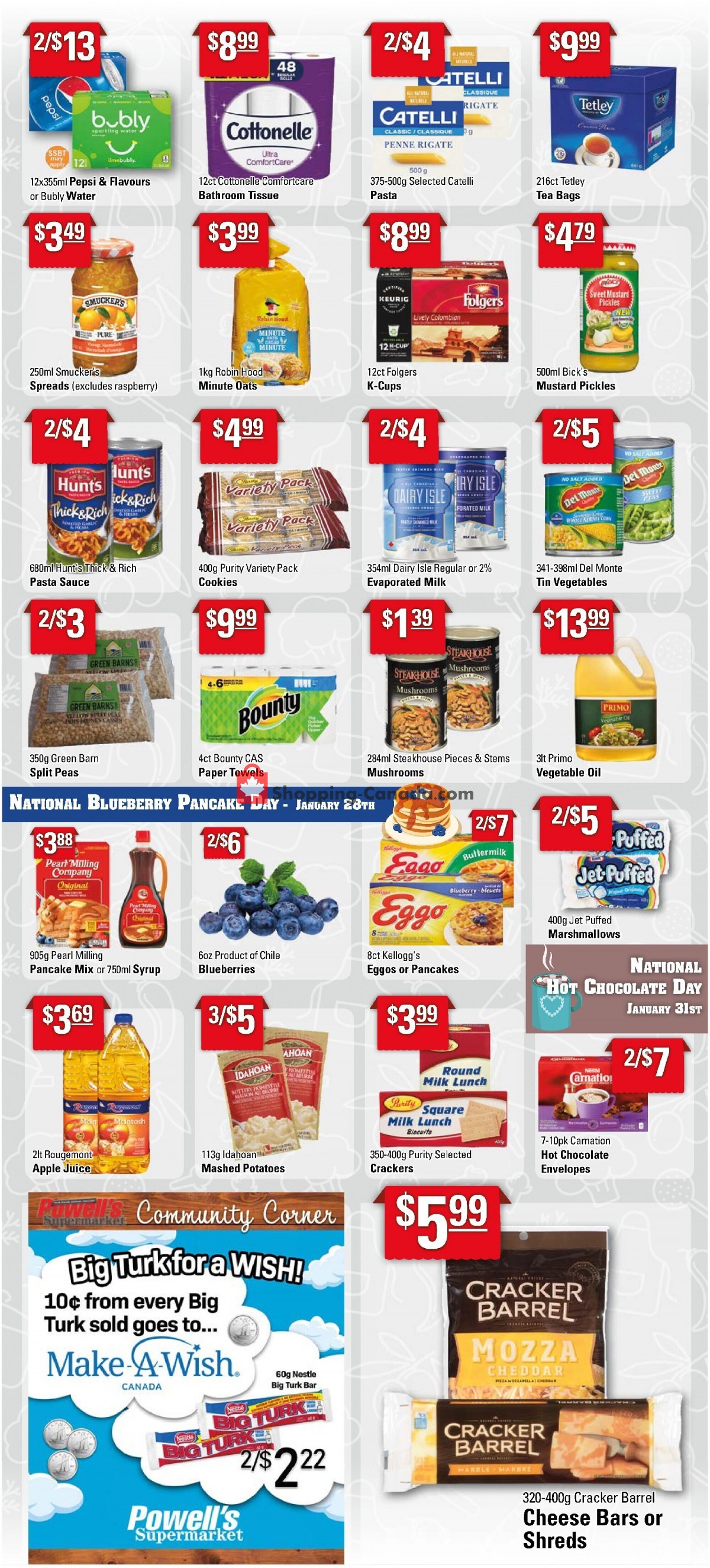 Powell's Supermarket Canada, flyer (Special Offer) January 26