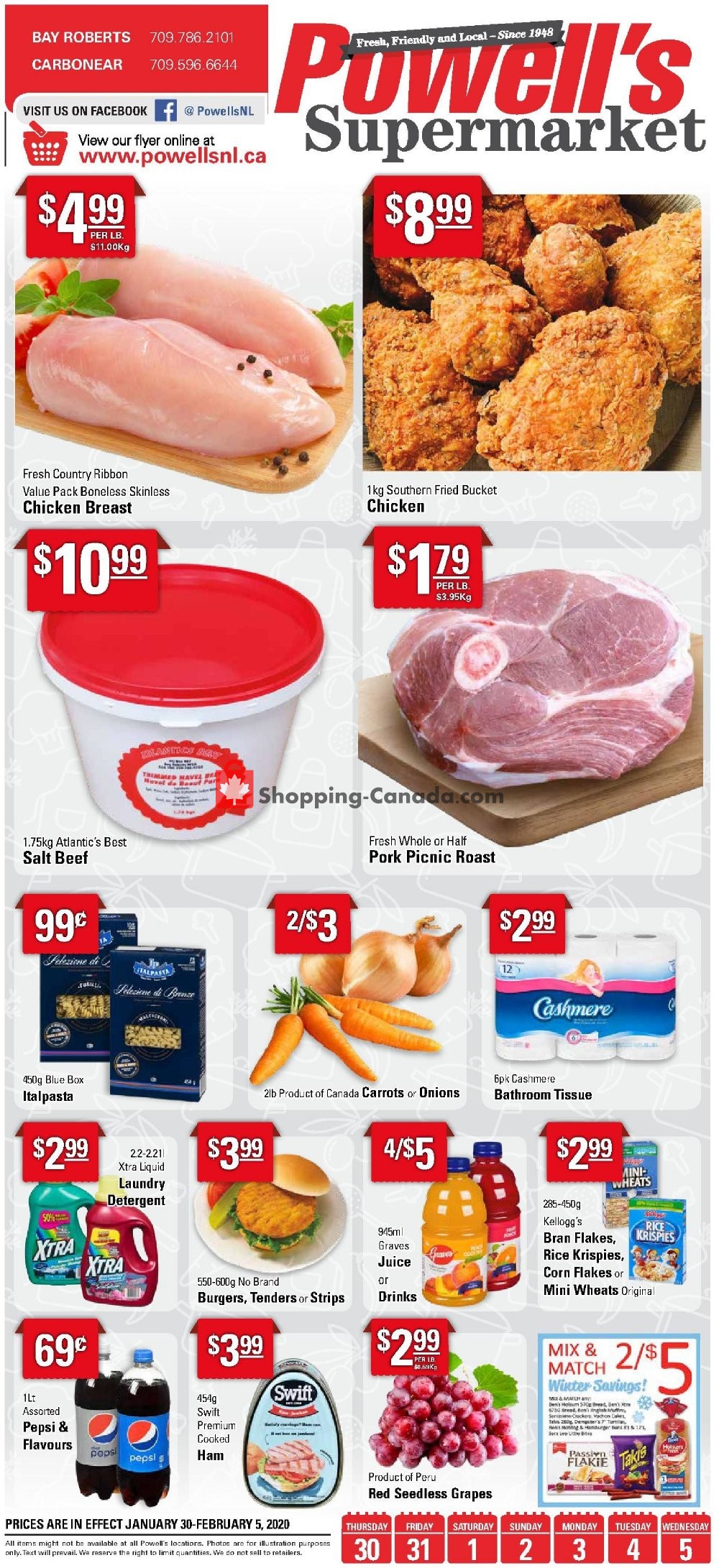 Powell's Supermarket flyer from Thursday January 30, 2020 to Wednesday February 5, 2020 - page 3